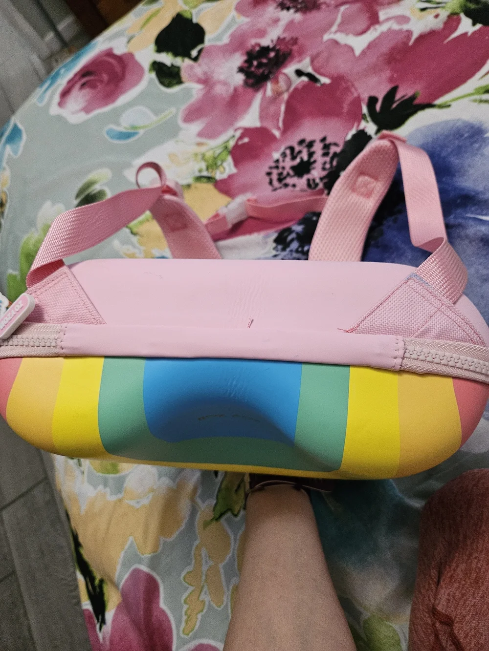 Zoy Zoii Pink Rainbow Kids Backpack